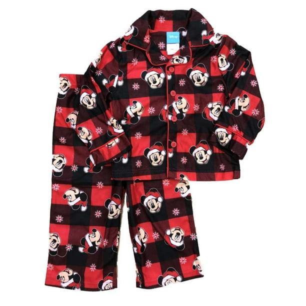 Mickey Mouse Disney Boys Holiday Footed Blanket Sleeper